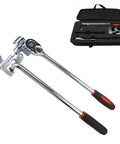 Built Tough Manual CCD Cable Bender Tool For 10kv Power Lines Adjustable 0 To 90 Degree Wire Bending Gear with chrome finish.