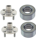 Ready to Roll Wheel Hub Assembly and Bearing Kit for Mitsubishi Mirage 2000 2002 1.5L 1.8L and Lancer ES 2002 2005 2.0L SPK350 WB510061 includes two hubs and two bearings