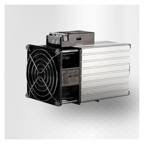 Heavy Duty PTC Cabinet Air Conditioner And Heater Top Notch Aluminum Enclosure With Smart Thermostatic Fan for cooling system