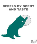 Critter Ridder Animal Repellent Granules For Organic Pest Control 2 Lb Protects Up To 120 Sq Ft By Scent And Taste graphic