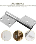 Heavy Duty Lift Off Door Hinges With Ball Bearings, detachable stainless steel flag hinge for indoor or outdoor doors