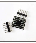 Dual H Bridge DC Motor Driver Module With DRV8833, 1.5A Per Channel, drives two DC geared motors, 3 to 10V input board with pins