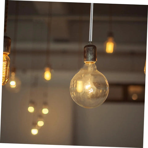 Close-up of vintage light fixture with heavy duty full thread hollow screw rods for light fixtures durable tube adapter