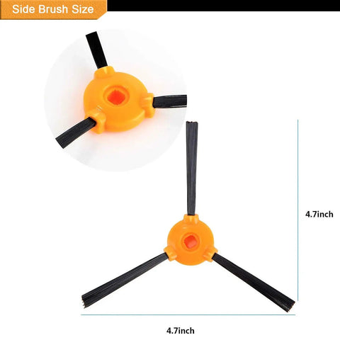 Replacement Parts Kit For Deebot N79 N79S N79W DN622 500 Yeedi K600 K700 Robotic Vacuum Cleaner Accessories Set side brush
