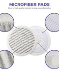 Replacement Steam Mop Pads For S7000 Series All In One Hard Floor Steam Mop Compatible With S7000AMZ S7000 S7001 S7001TGT