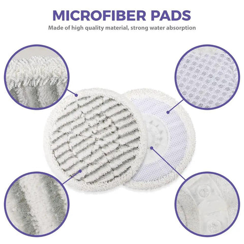 Replacement Steam Mop Pads For S7000 Series All In One Hard Floor Steam Mop Compatible With S7000AMZ S7000 S7001 S7001TGT