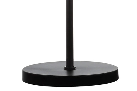 Base of Oil Rubbed Bronze 22.5 Inch Two Light Table Lamp With Crystal Spheres Modern Glam Nightstand Lamp UL Listed LED Bulbs Included Iron And Crystal Finish