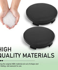 4 Pack Universal Wheel Center Caps 60mm Outer Diameter 56mm Inner Diameter ABS Plastic With Stainless Steel Ring Snap In No Fuss Rustproof Dustproof Hub Covers For Rims Black