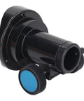 Dope 1.25 Inch Eyepiece Holder With Toothed Focus Gear for Ultra Precise Manual Focusing, 67mm Bevel Teeth, ABS Plastic, side view