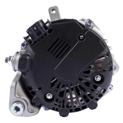 130A 110A High Output Alternator Replacement For Infiniti QX56 2008-2010 And Nissan Armada 2007-2015, front view