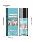 Easy On The Go Eyeglass Scratch Repair Kit With Cleaning Solution And Lens Polish, featuring lens scratch removal spray bottle