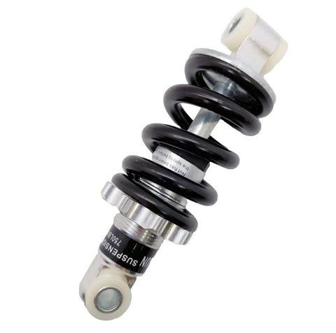 Beefed Up Front Shock Absorber Suspension For Go Karts And Scooters, 750Lbs Capacity, 4.9In Mounting, 5.67In Overall Length, 6Mm Coil Spring