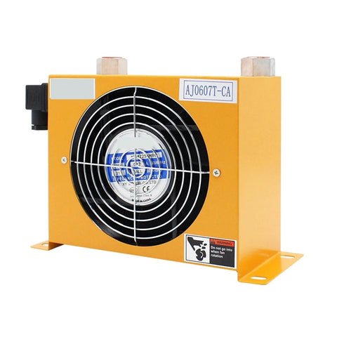 Heavy Duty Oil Cooler For CNC Hydraulic Systems, 30 Liters Per Minute Flow, 1.1KW Cooling Capacity, Heat Exchanger Radiator