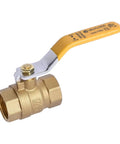Full Port Forged Lead Free Brass Ball Valve With Female Thread NPT Connector 1/2 Inch for drinking water, side view