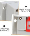 Tough Yet Compact Weatherproof Junction Box For Industrial Use With Easy Install ABS Plastic Enclosure Showing Physical Protection Features