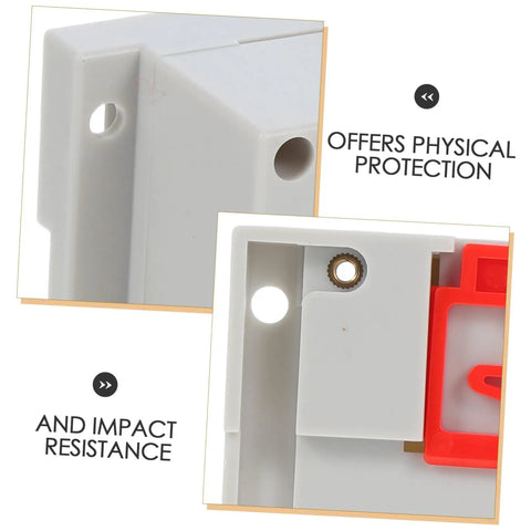 Tough Yet Compact Weatherproof Junction Box For Industrial Use With Easy Install ABS Plastic Enclosure Showing Physical Protection Features