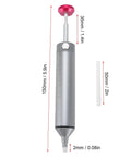 Manual Desoldering Pump Solder Sucker Tool With Anti Clogging Silicone Tip For Easy Solder Removal, Low Maintenance Gun
