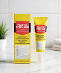 No Sweat Quick Dry Heavy Duty Ceramic Sealant For Bathroom Kitchen Window Door Repair Fast Curing Waterproof Filler in yellow packaging.