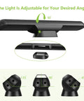 Dimmable Wall Reading Light With Magnetic Mount For Vanity And Closet 6W 26 LED Rechargeable 2600mAh Battery angle adjustment