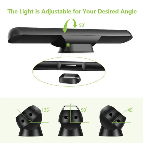 Dimmable Wall Reading Light With Magnetic Mount For Vanity And Closet 6W 26 LED Rechargeable 2600mAh Battery angle adjustment