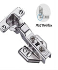 Stainless Steel Door Hinge With Hydraulic Damper Soft Close for Cabinet and Cupboard Doors Full Overlay focus on hinge mechanism