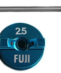 Extra High Output Two Point Five Millimeter Air Cap Set For T Series Spray Guns Built For Large Surfaces Like Walls And Ceilings Fast Coverage With High Viscosity Coatings High Efficiency Air Cap For T Series Only Not Compatible With Older Sprayers composed of cap, needle, and nozzle components