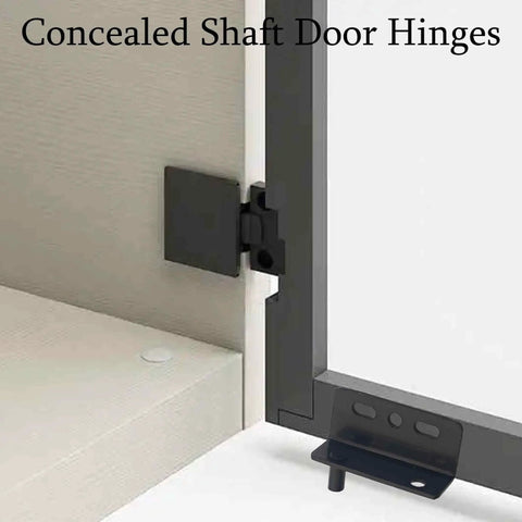 Heavy Duty Concealed Pivot Hinge Set Of 6 With Bushing For Wood Doors, Furniture, Cabinets, Drawers, Wardrobes And Showcases