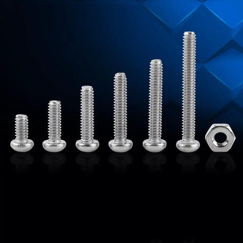230 Piece M2 SS304 Stainless Steel Hex Socket Button Head Screws Repair Kit For Industrial Use And Home Projects Pro Grade Durable Corrosion Resistant Hardware Set