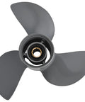 Eleven And One Quarter By Thirteen Outboard Boat Propeller For Honda Engines Thirty Five To Sixty HP Aluminum Three Blade