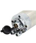 Heavy Duty 800W Water Cooled CNC Router Motor With ER11 Collet, 24000 RPM High Speed Spindle For Woodworking Rigs close-up of connector details