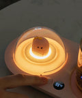 Smart Mug Warmer With Three Heat Levels And 20W Power To Keep Your Favorite Sips Piping Hot Now Featuring A Cute Dinosaur Night Light Aroma Diffuser.