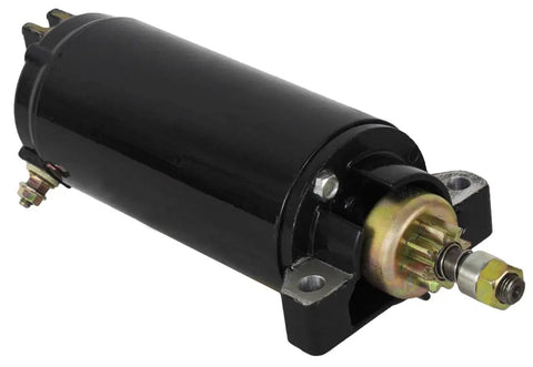 Drop-In Starter Motor For Mercury Mariner Outboard 250Hp 3.0L V6 EFI CCW 8-Tooth Replacement Fits OEM 50-818445 Black Cylinder
