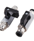 Air Compressor Valve Switch And Release Valve Kit With Copper Ball Valve Manual Pneumatic Quick Connector 10 By 8