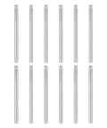 12 Pcs 304 Stainless Steel Dowel Pins 3x50 Mm Round Head Flat Chamfered End Furniture Dowels For DIY Projects And Shelf Supports Built Tough Easy To Install