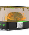FilaDryer E2 All-In-One Filament Dryer And Annealing Box, side view with visible LED screen and filament spool, for 3D printing