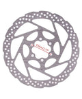 Premium full aluminum alloy hydraulic disc brake rotor, 4.5cm size, for smooth stopping power on gnarly trails.