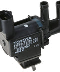Toyota Vapor Canister Purge Solenoid 25860-75230 Replacement Valve For EVAP Emission System in black OEM style