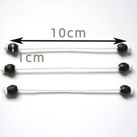 Grab And Go Portable Speargun Wishbone Cord With Stopper Ball Rubber Tube For Spearfishing, V Shape, PP Material, 10cm length