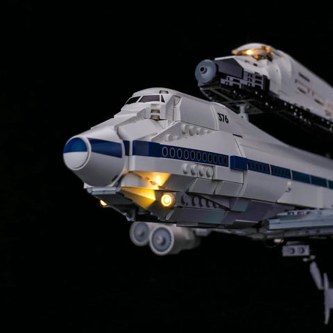 LED Lighting Kit For LEGO Shuttle Carrier Aircraft 10360 Lights Only Not Included Model Upgrade Your Display With Easy Glow