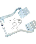 Go Kart Pedal Kit With Anti Slip Brake And Throttle Pedals, Return Springs, Universal Fit, Durable Steel Construction
