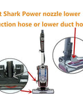 Lower Duct Hose For Shark Rotator Vacuum NV341 NV470 NV472 NV500 NV500CO NV500GD NV501 NV552 NV751 UV560 visual guide