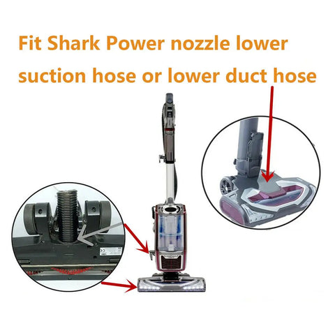 Lower Duct Hose For Shark Rotator Vacuum NV341 NV470 NV472 NV500 NV500CO NV500GD NV501 NV552 NV751 UV560 visual guide