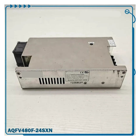 Beefy 480W Power Supply With 24V Output AQFV480F-24SXN Industrial Grade Unit Heavy Duty Metal Casing One Color Finish Ideal For Automation CNC LED Projects And Industrial Electronics, metal housing