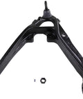 Front view of Front Left Alloy Steel Lower Suspension Control Arm And Ball Joint Assembly RK620888 Direct Replacement Kit.