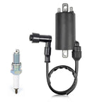 Kawasaki Bayou 300 Ignition Coil CDI Spark Plug Kit For KLF300 1988 2004 4x4 ATV Replacement Parts Plug And Play Easy Install