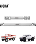 Top Tier Stainless Steel Drive Shafts For 1/18 Scale RC Upgrades with D Shaped Splines for off-road vehicles.