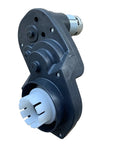 12V RS550 40000RPM Beefed Up High Speed Motor Gearbox Upgrade For Power Wheels Ride On Toys Replacement 12V Motor For Ford Raptor F150 Kids Cars 45W Shaft 20mm Length, black composite housing