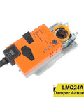 No Hassle LMQ24A 4Nm Damper Actuator With Hella Fast Response For Seamless HVAC Building Control AC24V DC24V Power Compatibility on mount.