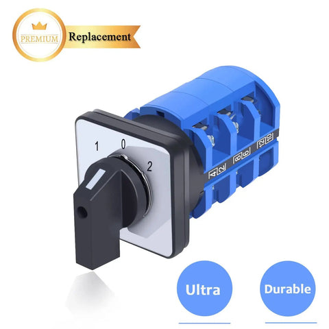 63 Amp Rotary Changeover Cam Switch With Exterior Master Box Built Tough For Industrial Use 3 Position 3 Phase 660 Volt