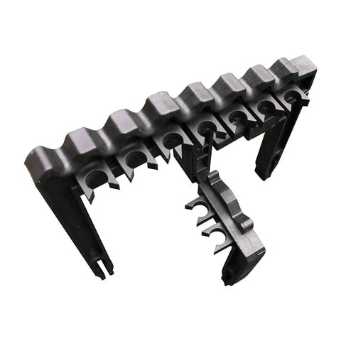 9 Slot Golf Club Organizer For Bag And Stand Putter Holder Iron And Driver Separator Divider System Durable Plastic Black